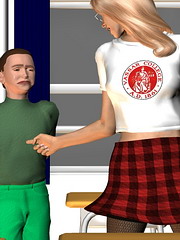 Hung stud cums into his babe`s mouth and switches on to drilling her from behind