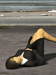 Lots of horny anime lesbians licking and fucking in this 3d hentai